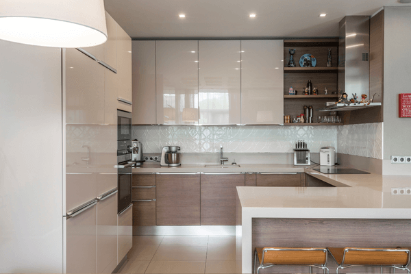 Straight Kitchen
